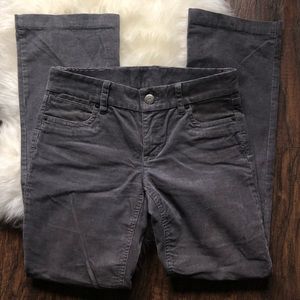 straight leg corduroy pants/jeans